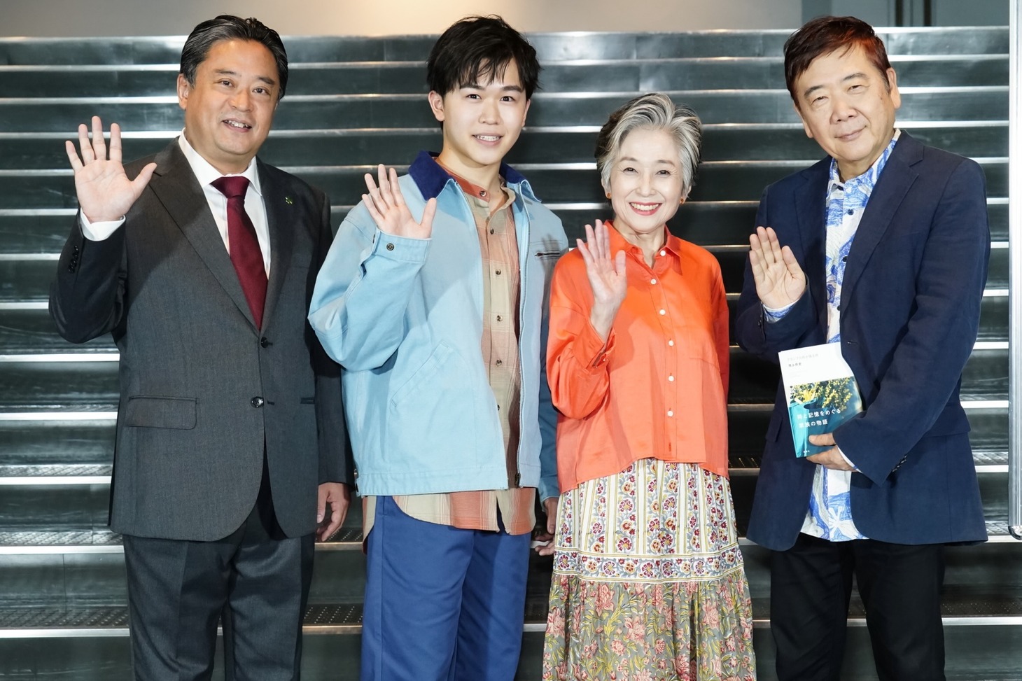 「アカシアの雨が降る時」会見の様子。（撮影：田中亜紀）