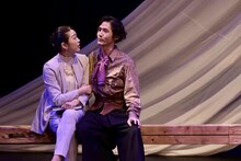 トランスレーション・マターズ上演プロジェクト第2弾「エミリア・ガロッティ／折薔薇」より。（撮影：ホンダアヤノ）