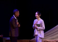 トランスレーション・マターズ上演プロジェクト第2弾「エミリア・ガロッティ／折薔薇」より。（撮影：ホンダアヤノ）