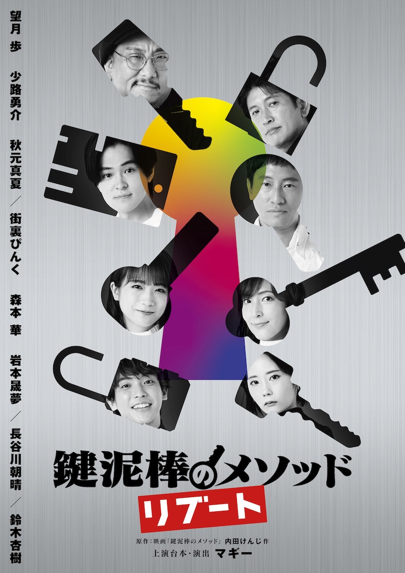 「鍵泥棒のメソッド→リブート」キービジュアル