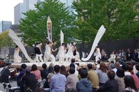 「東京芸術祭 2023」野外劇 SPAC-静岡県舞台芸術センター「マハーバーラタ～ナラ王の冒険～」より。（撮影：御堂義乘）