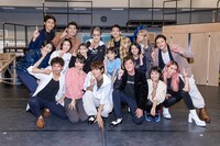 ミュージカル「スライス・オブ・サタデーナイト」オンライン公開舞台稽古より。（撮影：岡千里）