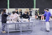 「BREAK FREE STARS」稽古の様子。（撮影：星野絵美）