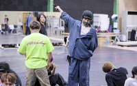 「BREAK FREE STARS」稽古の様子。（撮影：星野絵美）