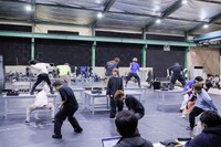 「BREAK FREE STARS」稽古の様子。（撮影：星野絵美）