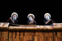 大駱駝艦 壺中天 舞踏公演 齋門由奈「月夜に」より。（撮影：腰山大雅）