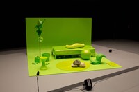 出会いシリーズ1 和田ながら×新垣七奈 ジャン・コクトー「声」より。（撮影：北上奈生子）