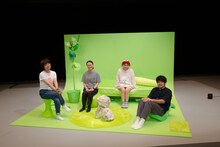 左から和田ながら、丹治りえ、新垣七奈、兼島拓也。（撮影：北上奈生子）