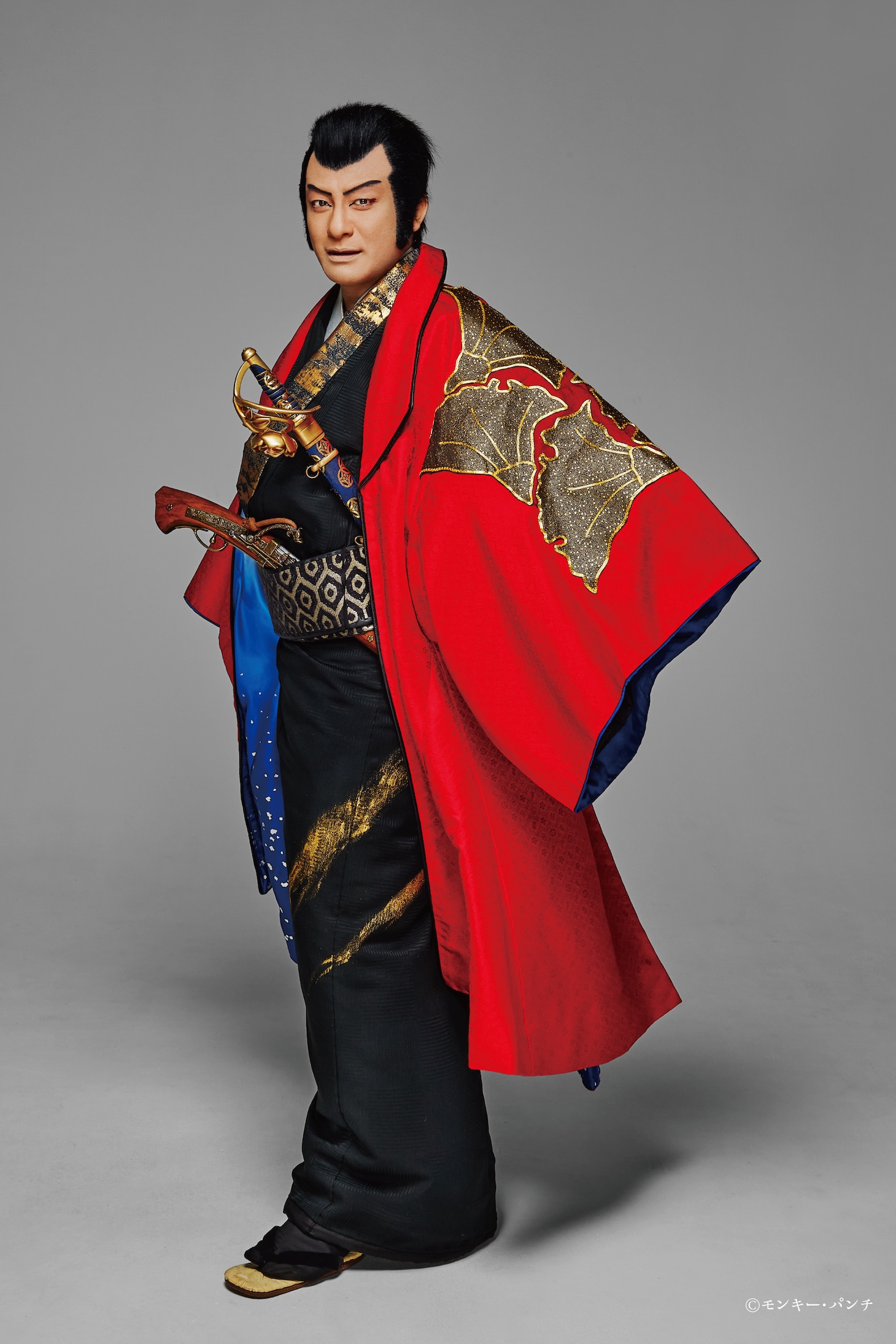 片岡愛之助扮するルパン三世。