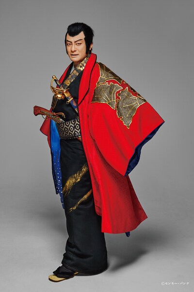 片岡愛之助扮するルパン三世。