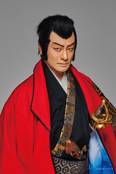 片岡愛之助扮するルパン三世。