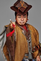 市川中車扮する銭形警部。