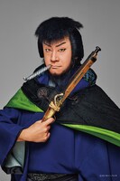 市川笑三郎扮する次元大介。