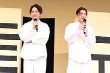 左から橋本祥平、梅津瑞樹。