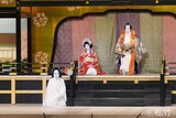 立飛グループ創立100周年記念事業「立川立飛歌舞伎特別公演」大詰「川連法眼館 市川青虎宙乗り狐六法相勤め申し候」より。