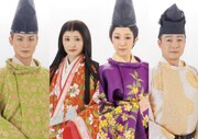 紅ゆずる・井上小百合ら平安装束に身を包む「『沙羅の光』～源氏物語より～」ビジュアル