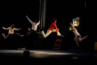 世田谷アートタウン2023関連企画 フランス×日本 現代サーカス交流プロジェクト「フィアース5」より。（撮影：大洞博靖）