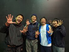 左から阿部亮平、東出昌大、尾上寛之、小日向星一。