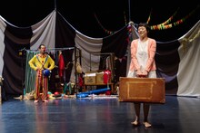 下鴨車窓「旅行者」より。（撮影：北川啓太）