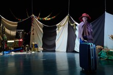 下鴨車窓「旅行者」より。（撮影：北川啓太）