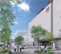 シアターHの外観イメージ。