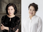 左から高畑淳子、渡辺えり。