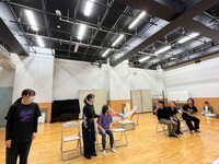 日本大学芸術学部演劇学科令和5年度 卒業制作（演劇）「友達」稽古の様子。