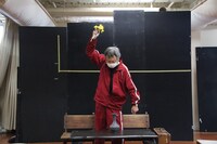 「ひまわり」稽古の様子。