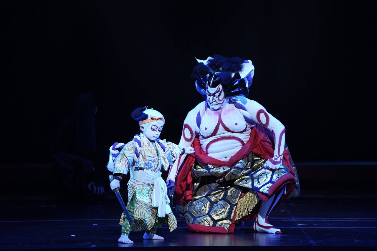 超歌舞伎」中村獅童、小川陽喜＆初お目見得の夏幹の自由さに翻弄される