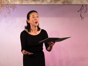 林英世「犬を連れた奥さん」より。（撮影：松原豊）