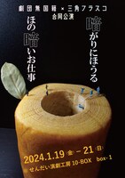 「劇団無国籍×三角フラスコ 合同公演」チラシ表