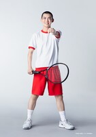 市川愛大扮する水野カツオ。