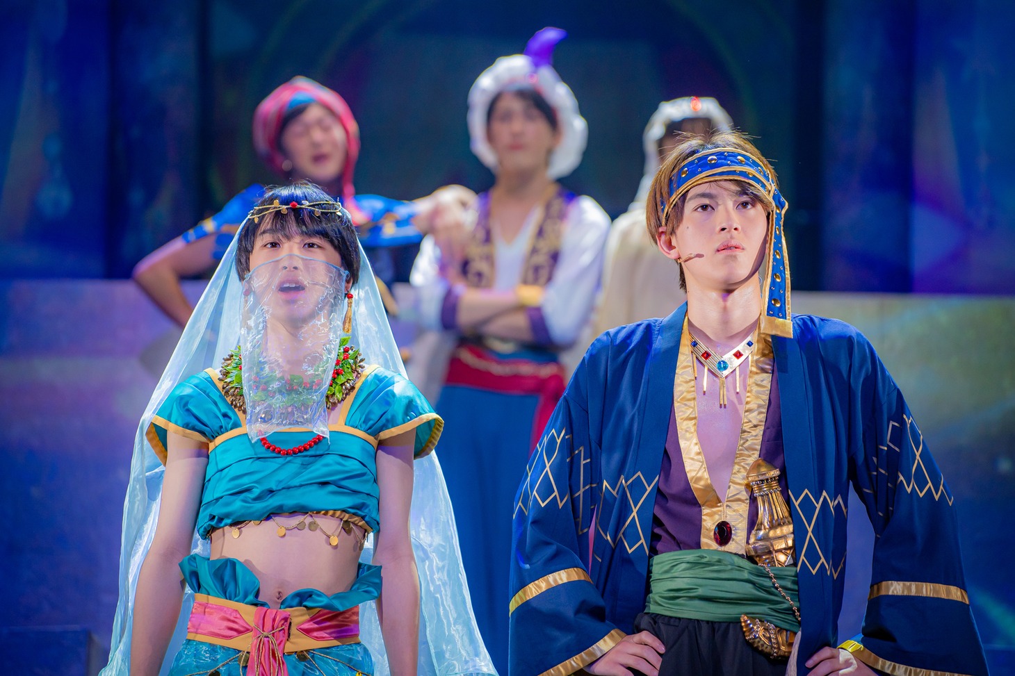 神戸セーラーボーイズ 定期公演 vol.1「『ロミオとジュリアス』『Water me! ～我らが水を求めて～』」より。