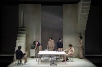 劇壇ガルバ 第5弾公演「砂の国の遠い声」より。（撮影：加藤孝）