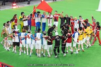 「テニミュ秋の合同大運動会2023」2日目の様子。