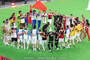 「テニミュ秋の合同大運動会2023」2日目の様子。