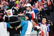 「テニミュ秋の合同大運動会2023」2日目の様子。