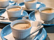 キッチンワークペコリーノのキャラメルプリン。(撮影:松原豊)