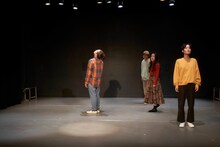 関田育子「雁渡」より。（撮影：齋藤さおり）