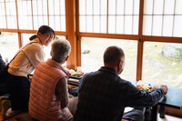 西本浩明「芋虫」13:00時開演回より。（撮影：森井一鷹）