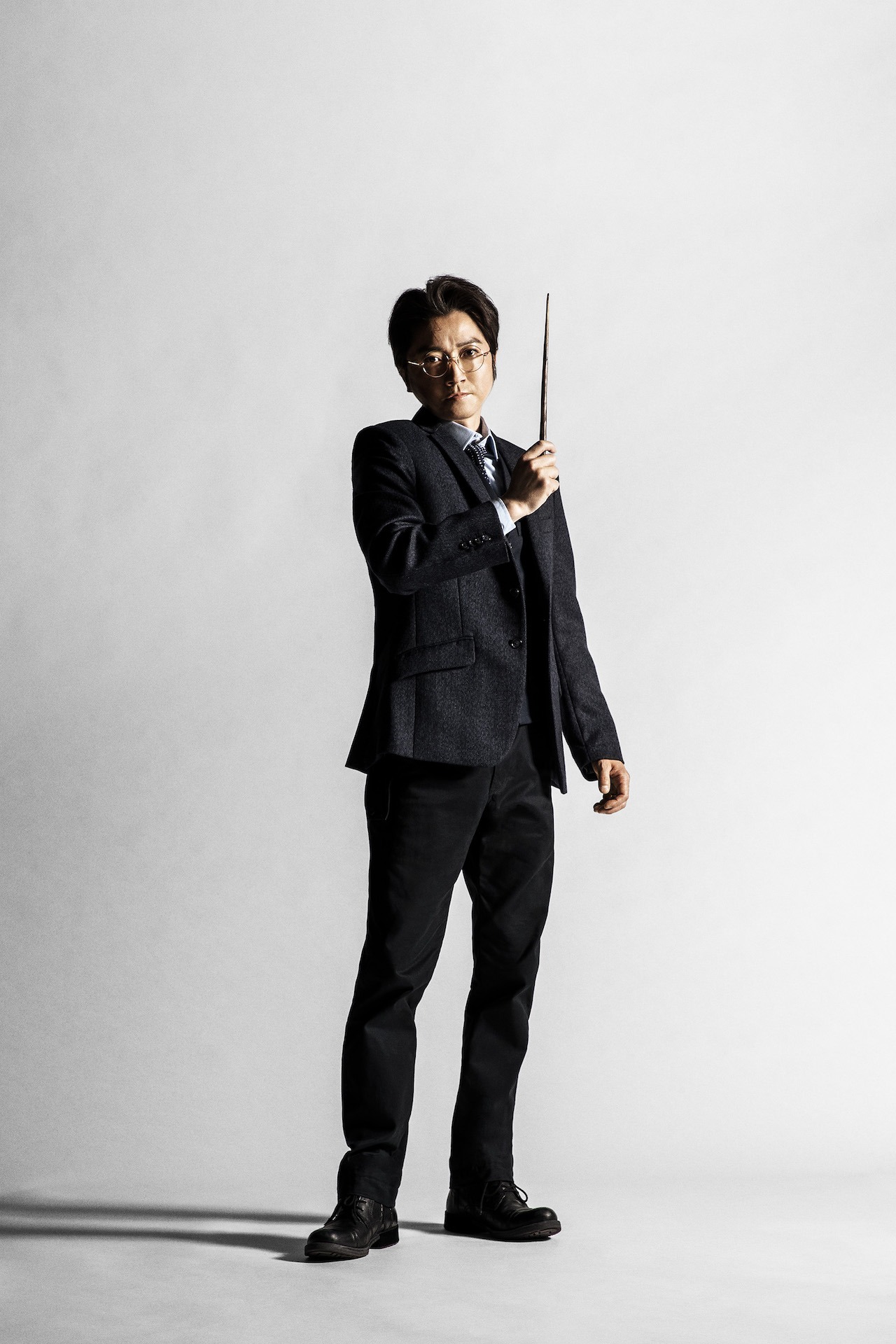藤原竜也扮するハリー・ポッター。