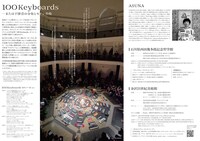 「ASUNA 100 Keyboards」チラシ裏