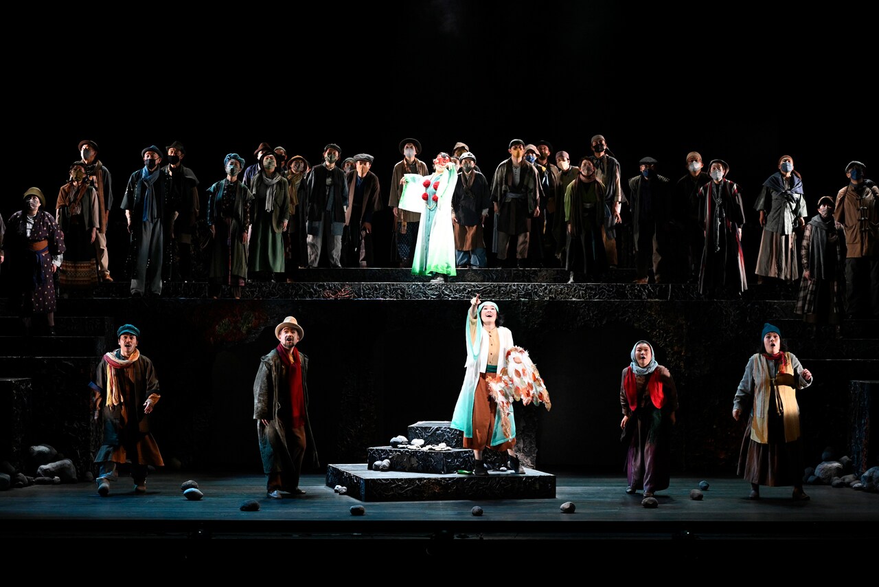 まつもと市民オペラ、初の委嘱作である信長貴富作曲「山と海猫」を再演