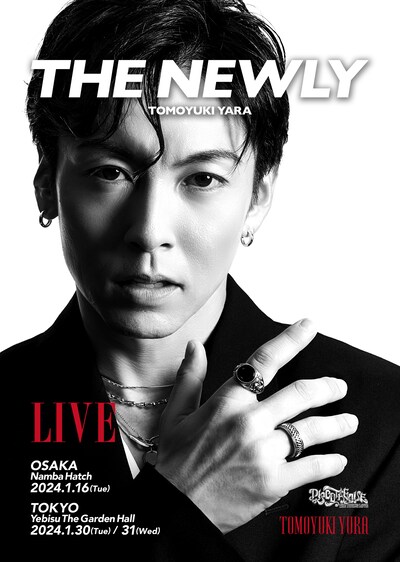 「TOMOYUKI YARA THE NEWLY」メインビジュアル