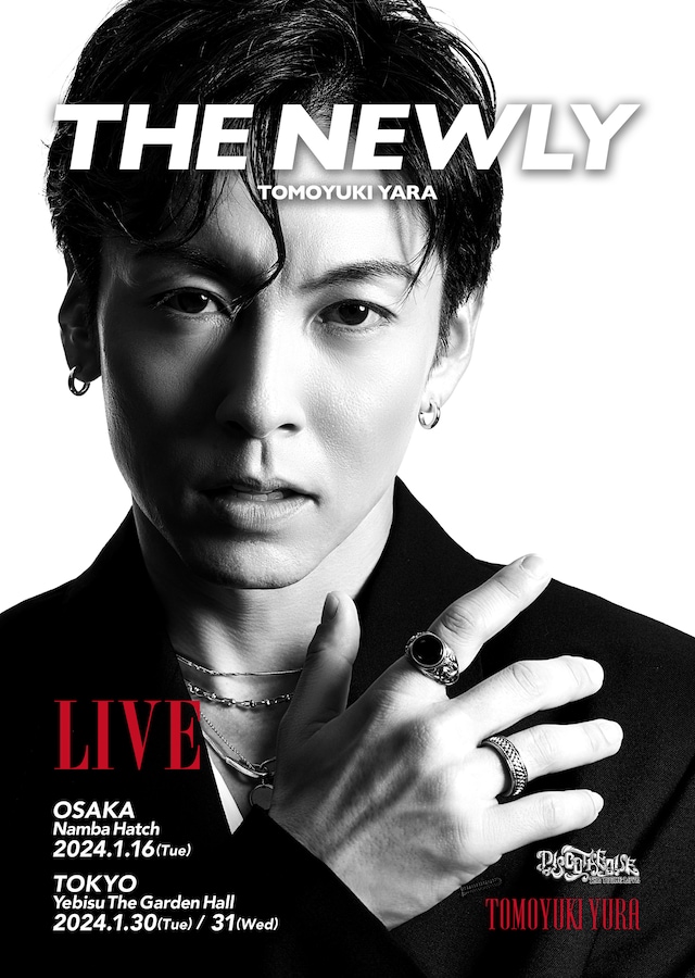 「TOMOYUKI YARA THE NEWLY」メインビジュアル