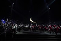 舞台「ジャンヌ・ダルク」より。（撮影：田中亜紀）