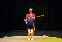 Choi x Kang Project「A Complementary Set_Disappearing with an Impact」より。（Photo by Sugawara Kota）