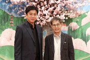 左から松本幸四郎、加藤茶。