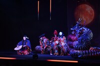 「ZIPANGU 光が彩る演舞祭」より。