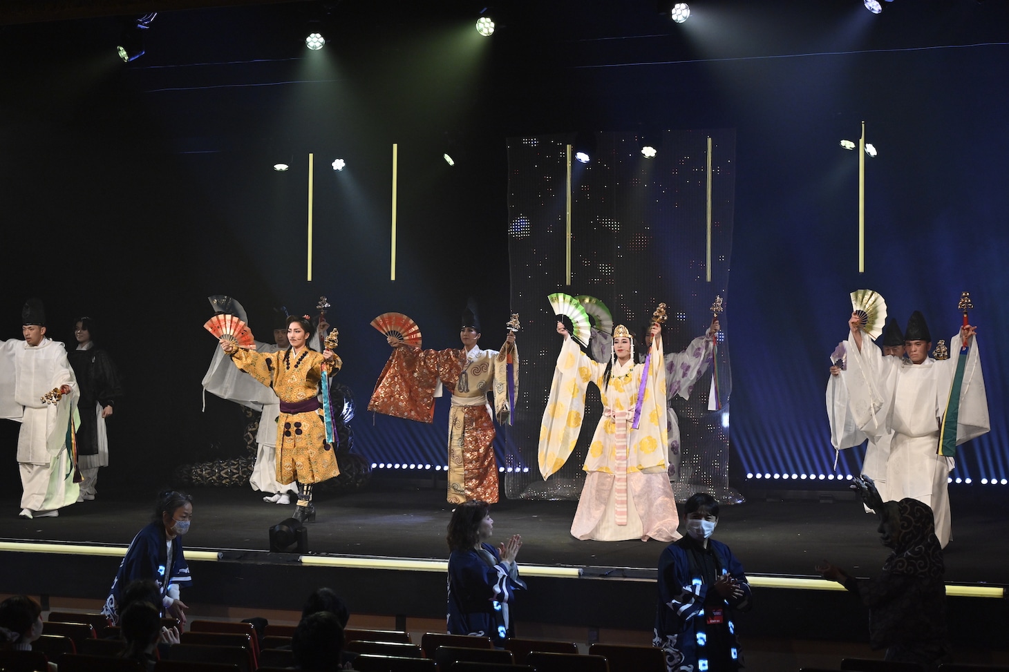 「ZIPANGU 光が彩る演舞祭」より。